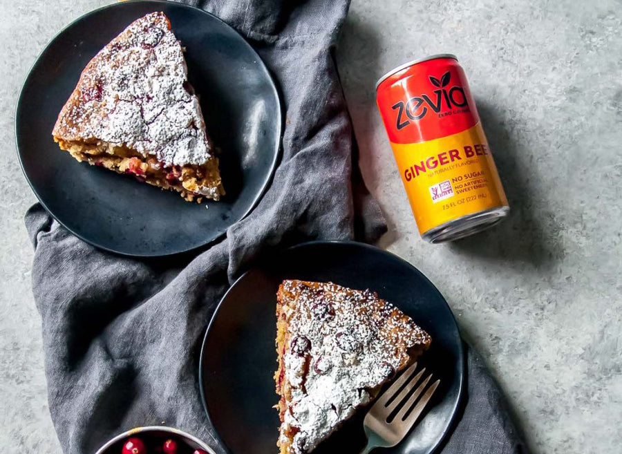 Cranberry Ginger Beer Cake