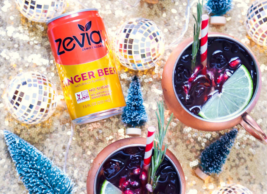 Zevia Holiday Pomegranate Mule