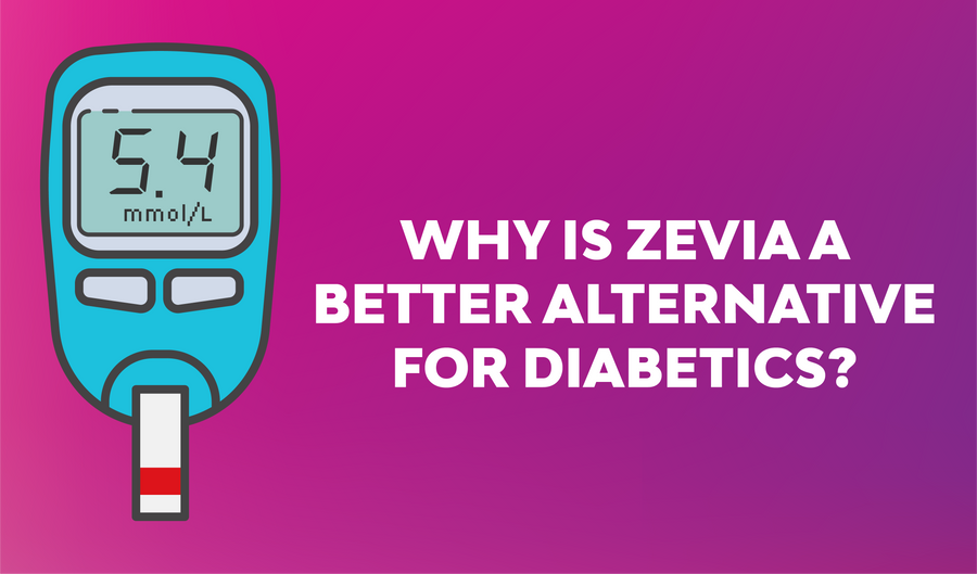 Why is Zevia a better alternative for diabetics?