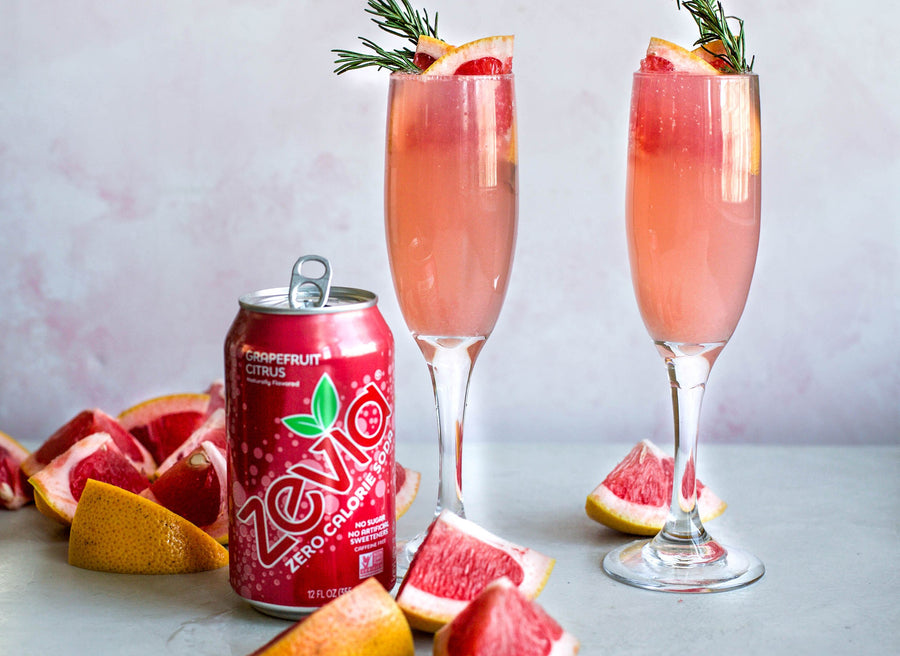 Rosemary Grapefruit Mimosa