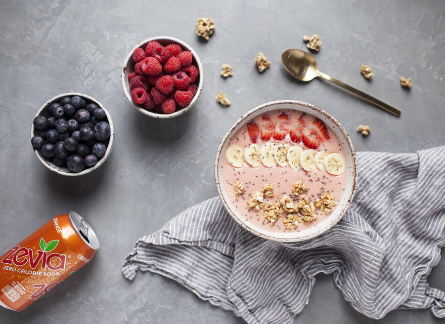 Strawberry Banana Smoothie Bowl